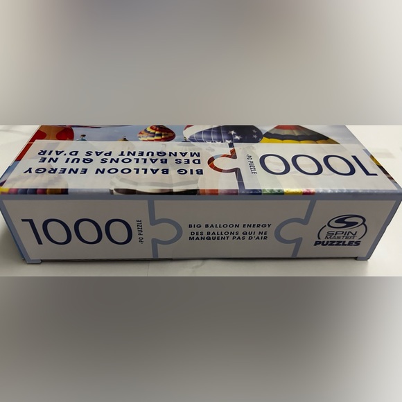 New “Big Balloon Energy” 1000 Piece Puzzle Spin Master 24” x 18” - Picture 3 of 13